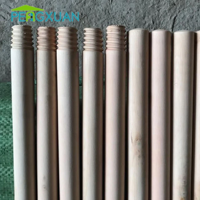 110-180cm Length Dry Natural Round Wood Poles for Broom and Mop Household Cleaning Tools & Accessories