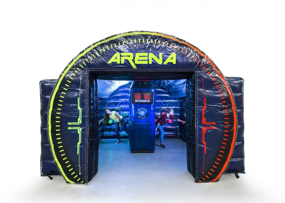 IPS Inflatable Interactive Light Battle Arena, Warp Speed Interactive Kids Play System Arena, Inflatable IPS Arena