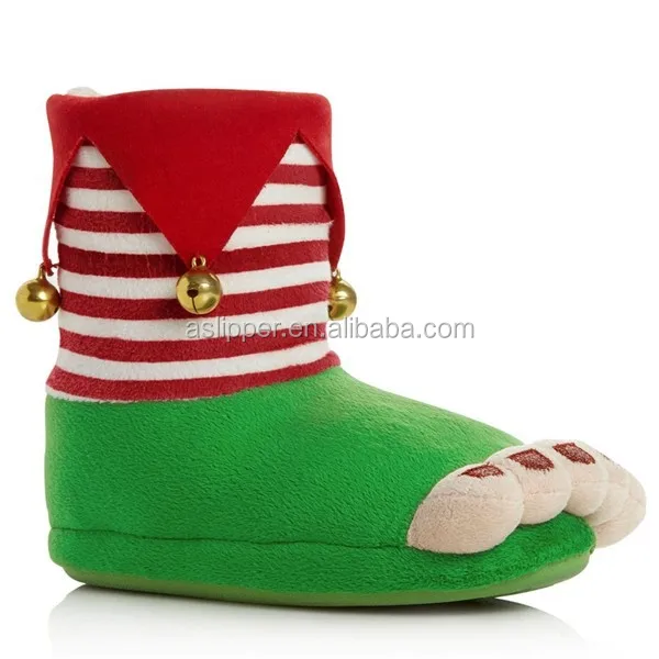 mens christmas slipper boots