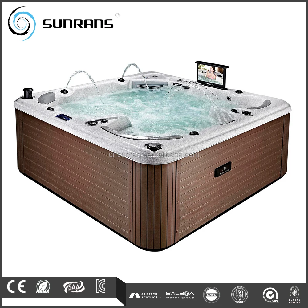 Sunrans 5 персон 101 струй balboa Открытый акриловый спа джакузи ванны гидро горячие ванны