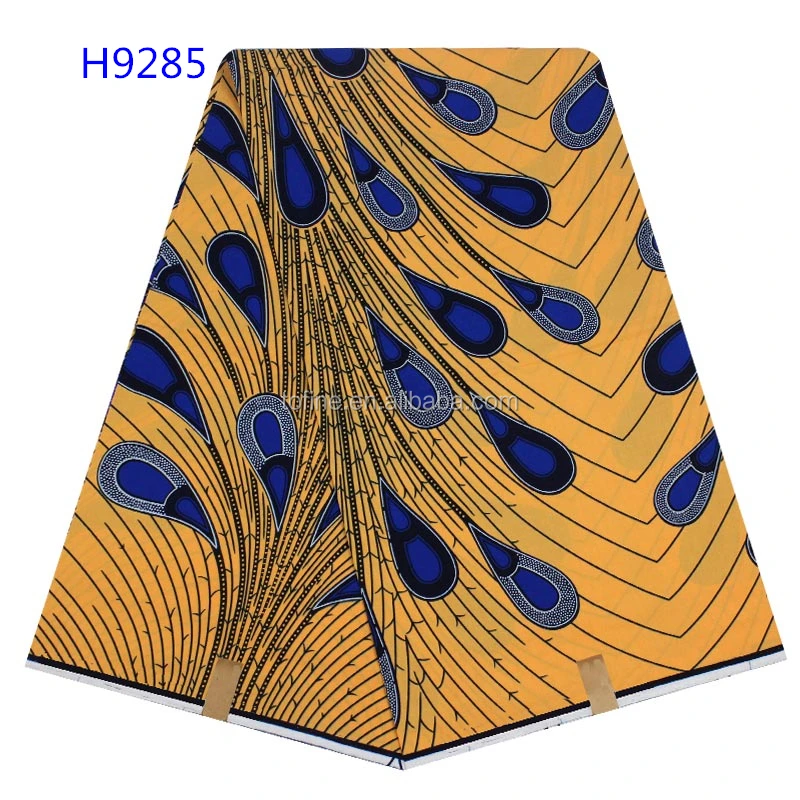 Высококачественная африканская восковая ткань с принтом мягкая голландская высокого качества