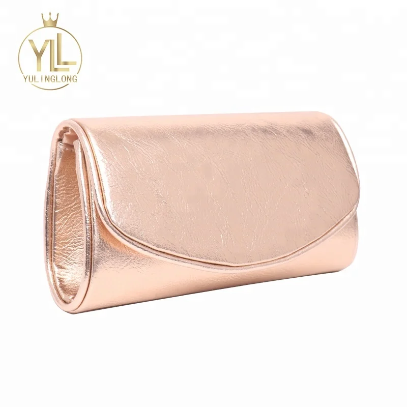 Bolso de piel Modelo Bibiana color: Oro Rosa - Firenze Artegiani Luxury Bags