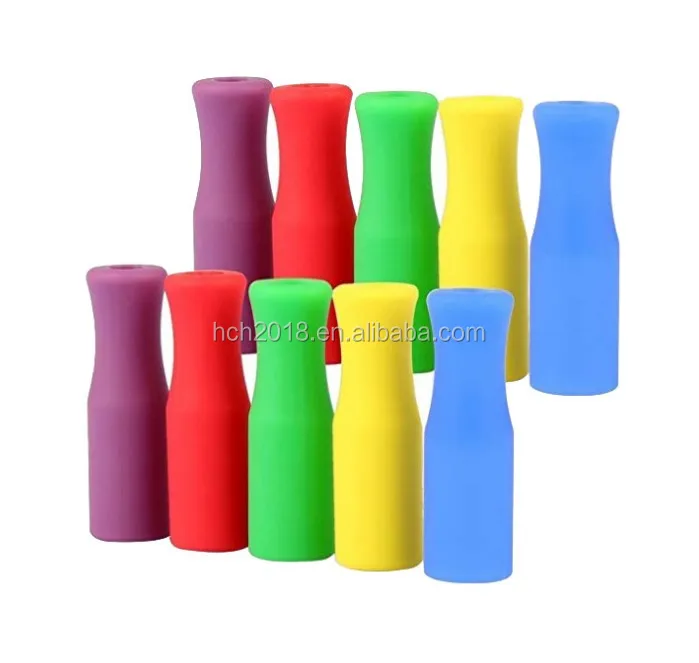 Крышка крышки инструментов для питья силиконовая трубочка