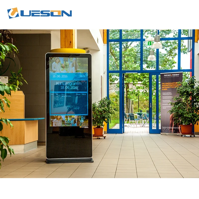 2022 Low Price Custom 43 Inch Lcd Digital Signage Shenzhen Advertising Machine