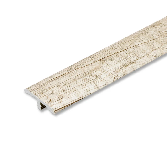 Plastic T Floor Transition Strip  for LVT Flooring
