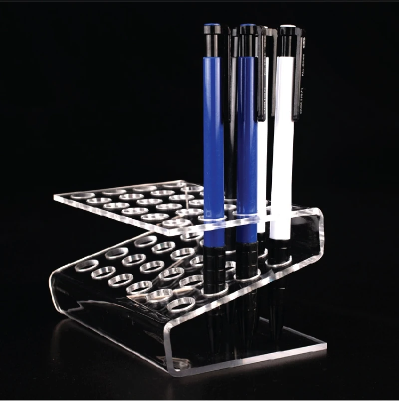 
Прозрачный акриловый пластиковый держатель для ручек на заказ 