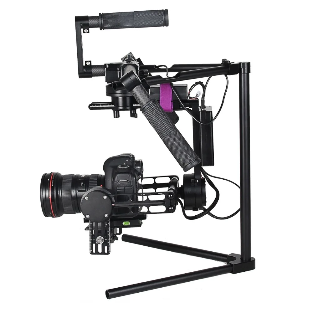 Professional G2 Plus Folding 3 Axis Gimbal Stabilizer for Kinds of DSLR Camera With Adjusted Bracket