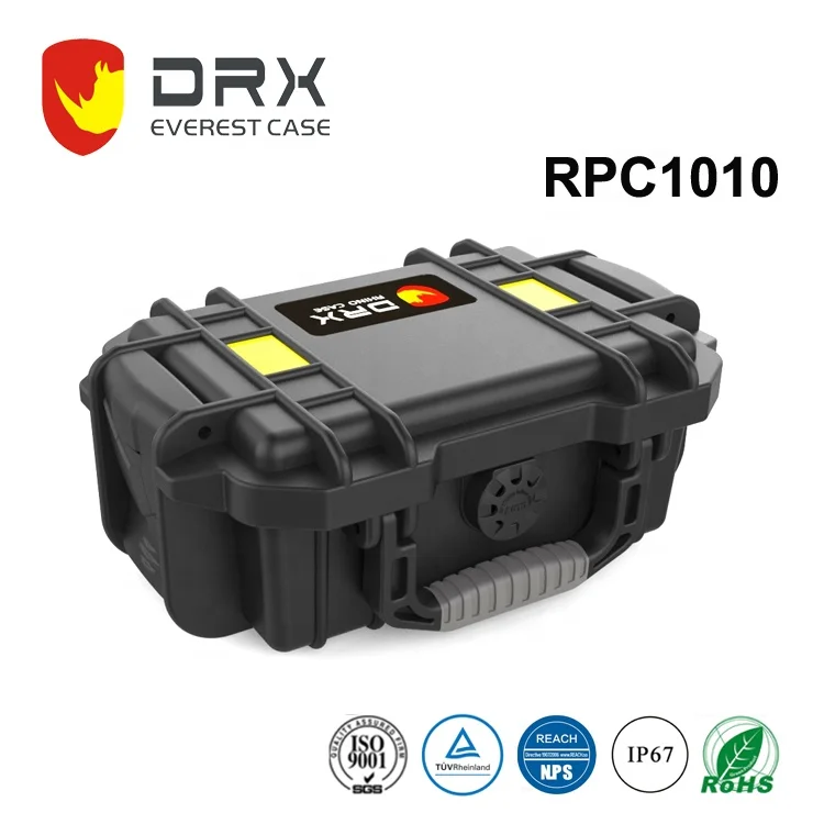 
IP68 High Impact PP Plastic Shockproof New RPC Hard Equipment Case Plastic Tool Box And Hard Case With Handle 
