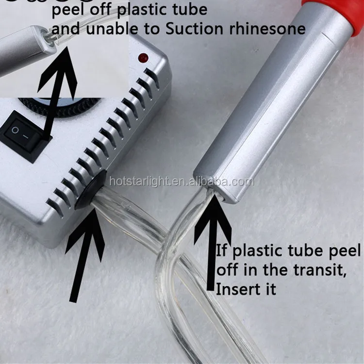 Вакуумный аппликатор автоматический с присоской со стразами для одежды платьев