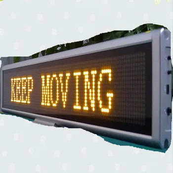 P10 Outdoor Programmable LED Signs Multi Language , Wireless LED Scrolling Message Display Board