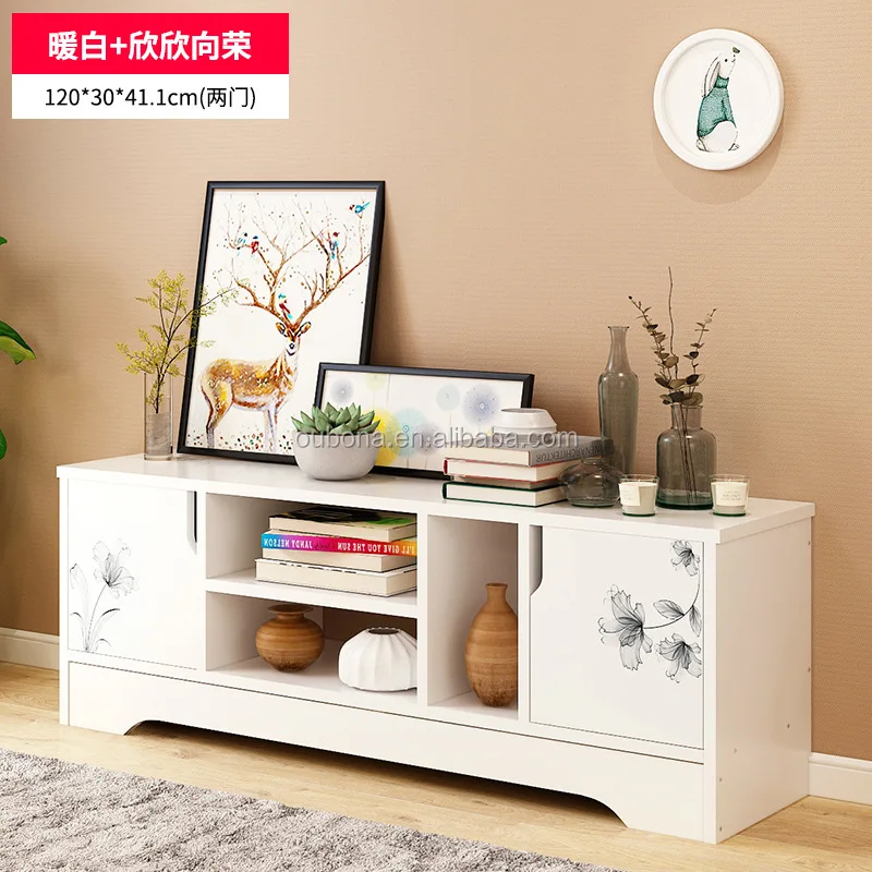 Современный 2 двери гостиная простой телевизор стенд МДФ для шкафа под ТВ