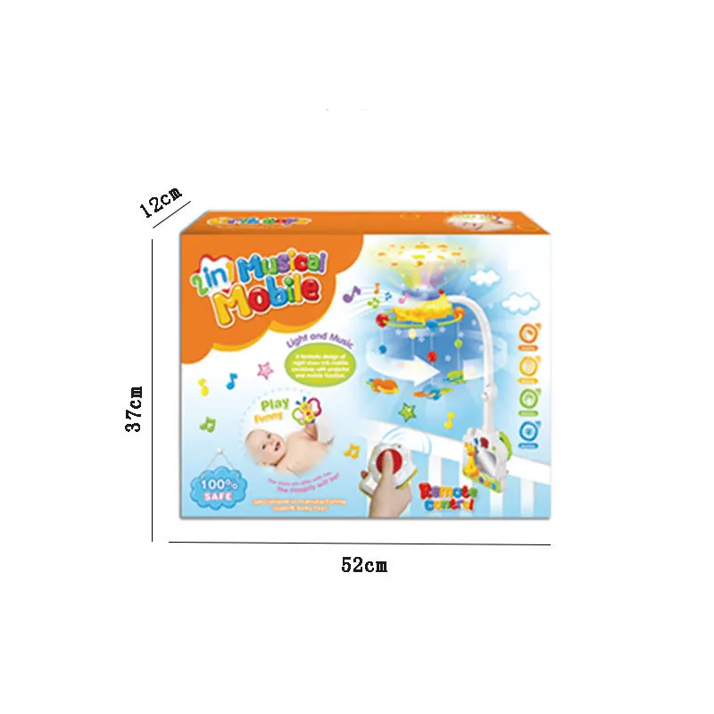 
 Милые животные 2 в 1 музыкальный мобильный детский сон  