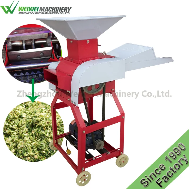 Weiwei машинная дробилка оборудование для кормового корма резки соломы коровы