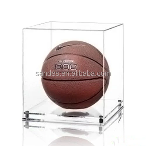 Wholesale Transparent Acrylic Basket Ball Holder with Display