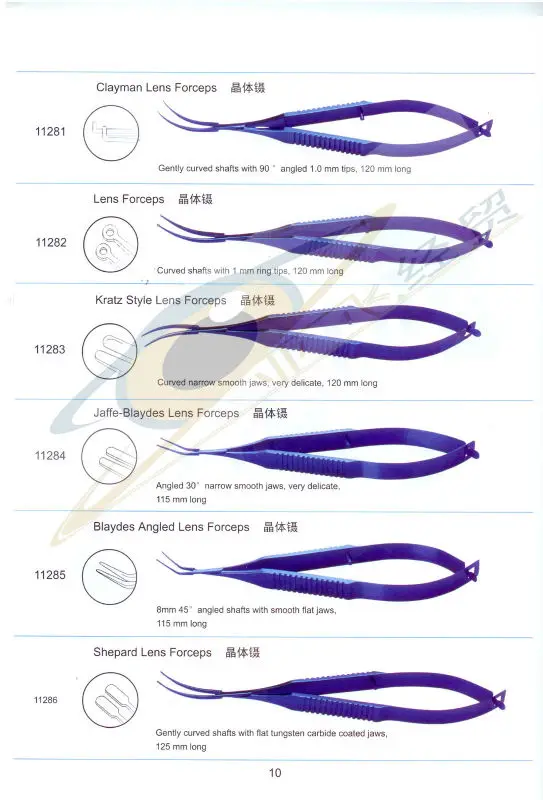 医師外科医眼科手術器具レンズ鉗子 Buy Ophthalmologists 外科鉗子 手術器具部品の鉗子 医師外科医眼科手術器具レンズ鉗子 Product On Alibaba Com