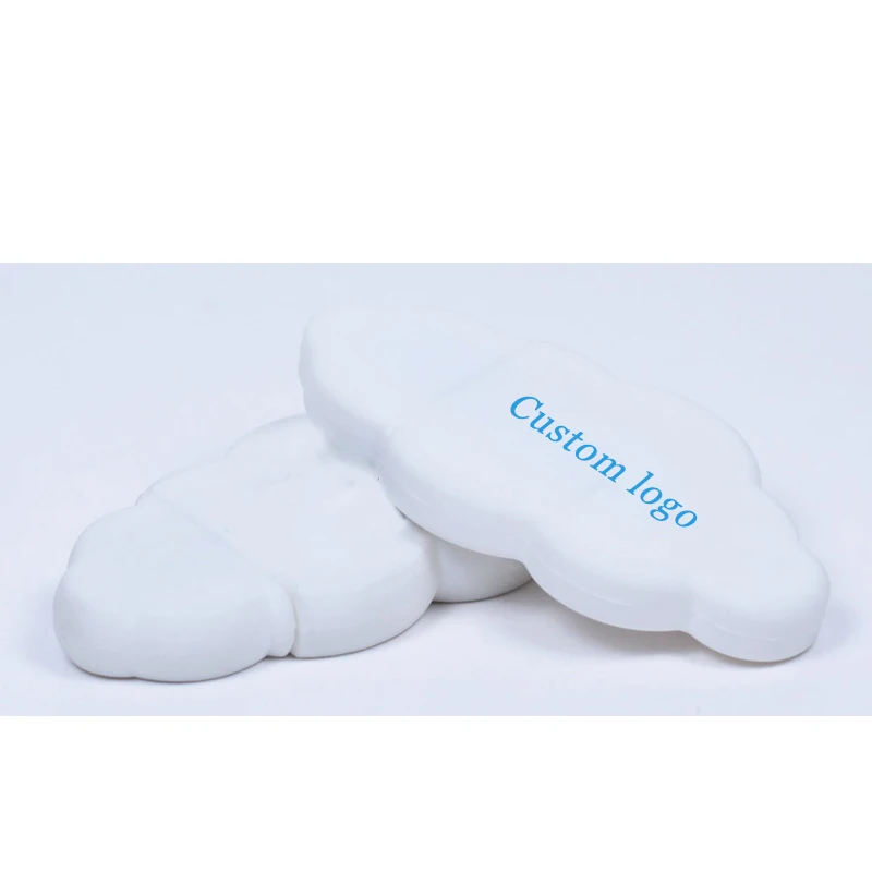 Lovely PVC Rubber Usb Flash Memory Cloud Shape Pen Drive