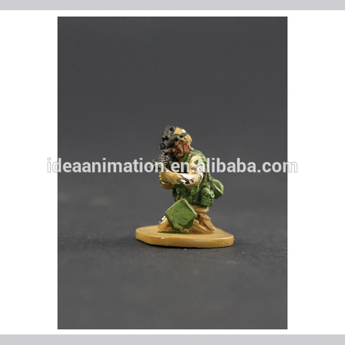 Kids Play Game Set Plastic Army Toys Custom Plastic 3D Miniature Soldiers