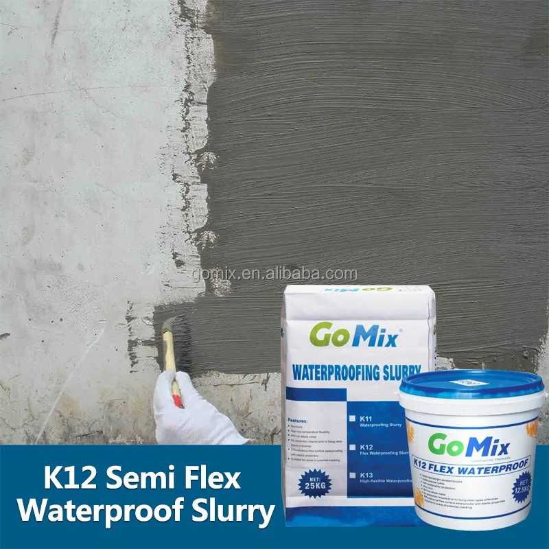 Baumit protect 2k Elastic two Kompenant Cement based, Polymer modified flexible Waterproofing Slurry. Baumit protect 2k two Kompenants Cement based, Polymer modified flexible Waterproofing Slurry. Two-component, flexible, Cement-based Waterproofing the man who is making a Complex.