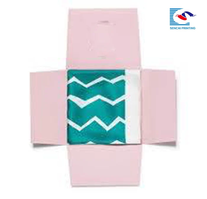 Custom envelope foldable paper box scarf packaging/scarves gift boxes