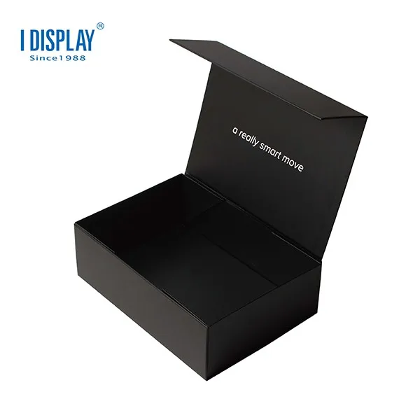 Customized Cardboard Book Shaped Packaging Carton Gift Box Folding Magnetic Flap Box