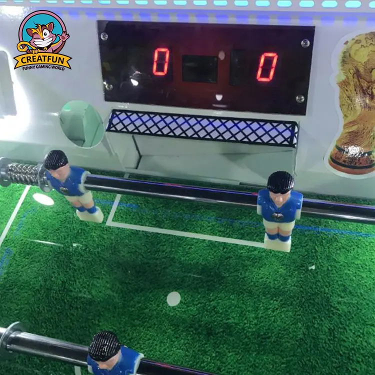 Новый Красочный Монетный аркадный ручной футбол мини игровой автомат футбольный