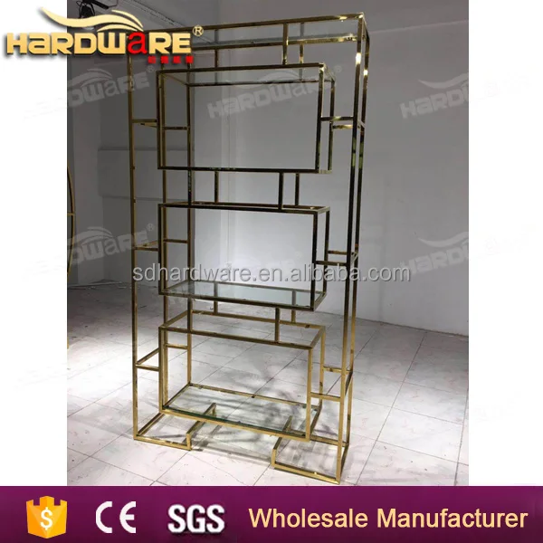 
 Современный витринный шкаф из нержавеющей стали  