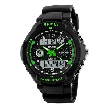 Skmei 1060 Kids Digital Watch, Boys Sports Waterproof Led Watches with Alarm Wrist Watches for Boy Girls Children