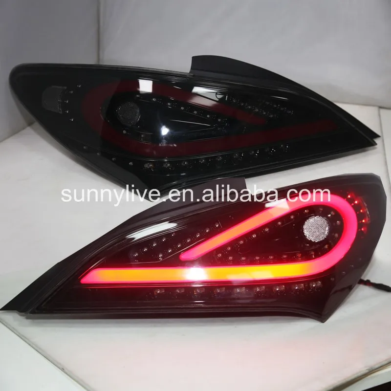 LED Rear Light for Hyundai for Genesis Coupe 2009-2011 Smoke Black WH