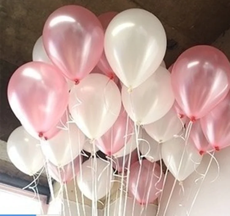 Оптовая продажа, хорошая цена, однослойные латексные воздушные шары для свадебной вечеринки