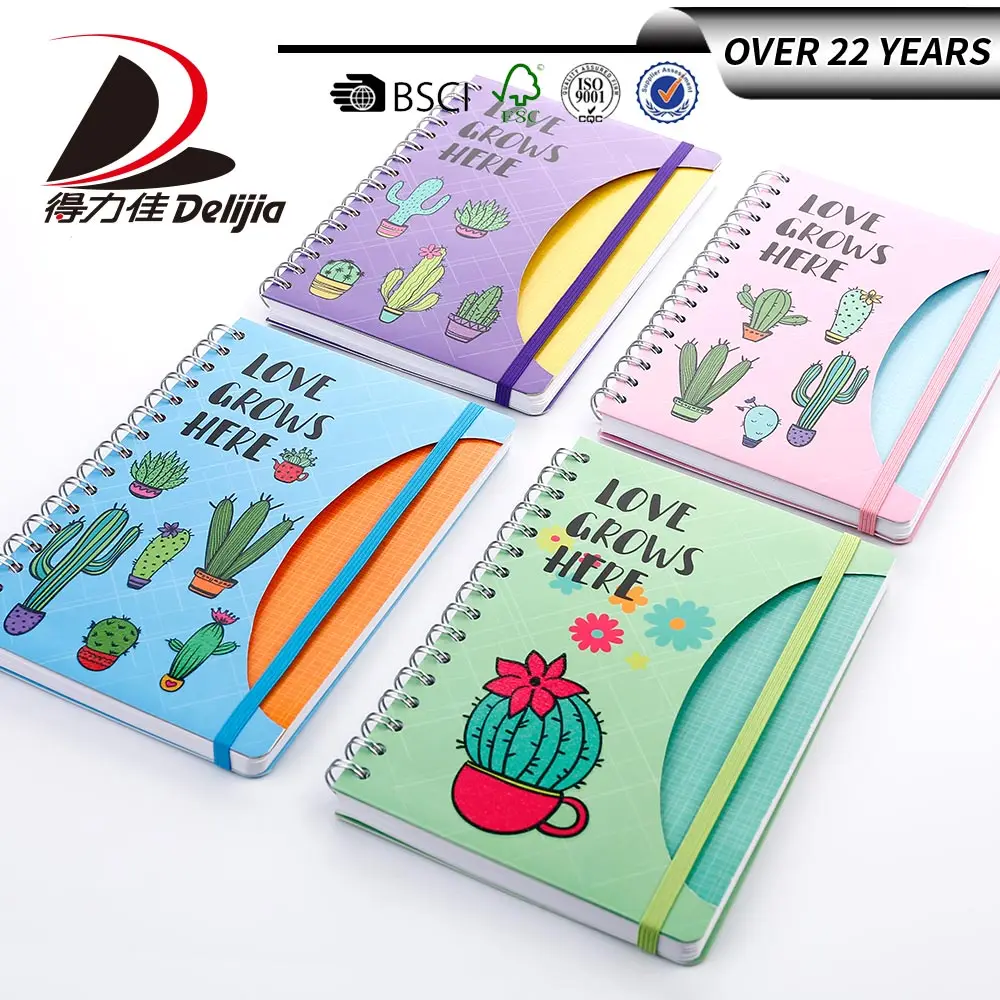 1807009 Pocket Spiral Spring Notebook Calculator with Custom Printing