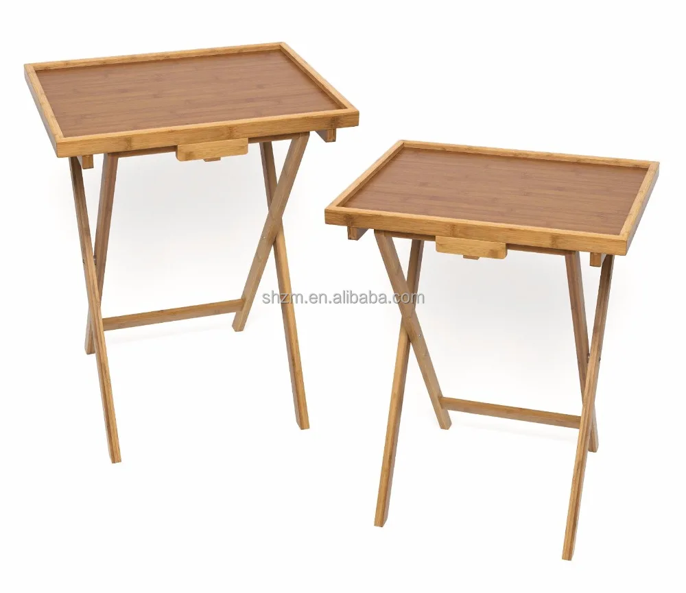 Bamboo Snack Table With Lip Bamboo Folding Tv Tray Table Snack Drinking Portable Desk Buy Folding Snack Table Bamboo Folding Table Modern Snack Table Product On Alibaba Com