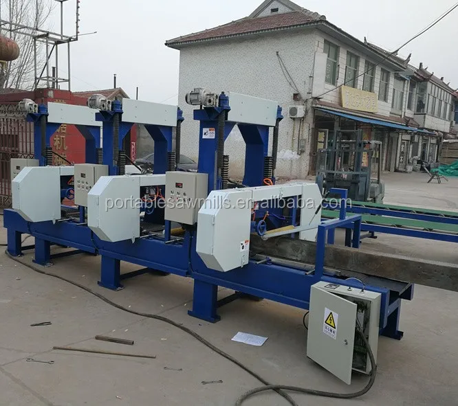 Cheap Price Multi Head Band Sawmill for Sale Portable Sawmill Manufacturers Multiple Head Mini Bandsaw Machine