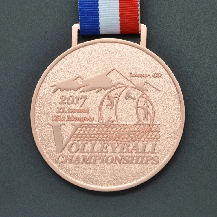 2017 USD награда золото пользовательские волейбол спорт Чемпионат медалей