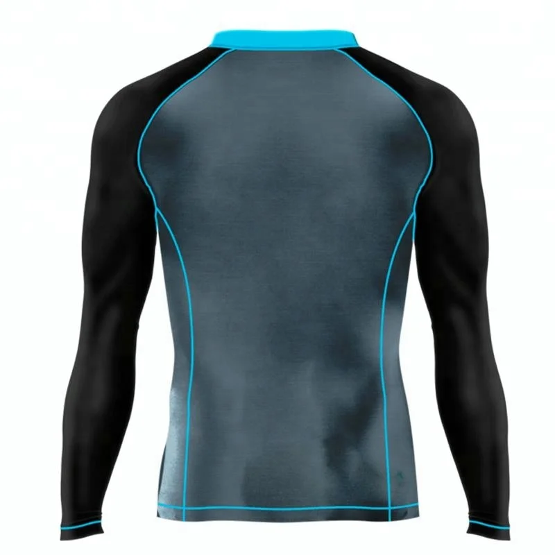 Printed Blank Mma Rash Guard Custom Rash Guard