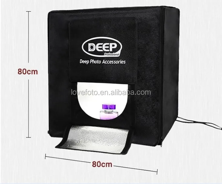 Deep Foldable Portable Shooting LED Box Photography Light Cube Tent