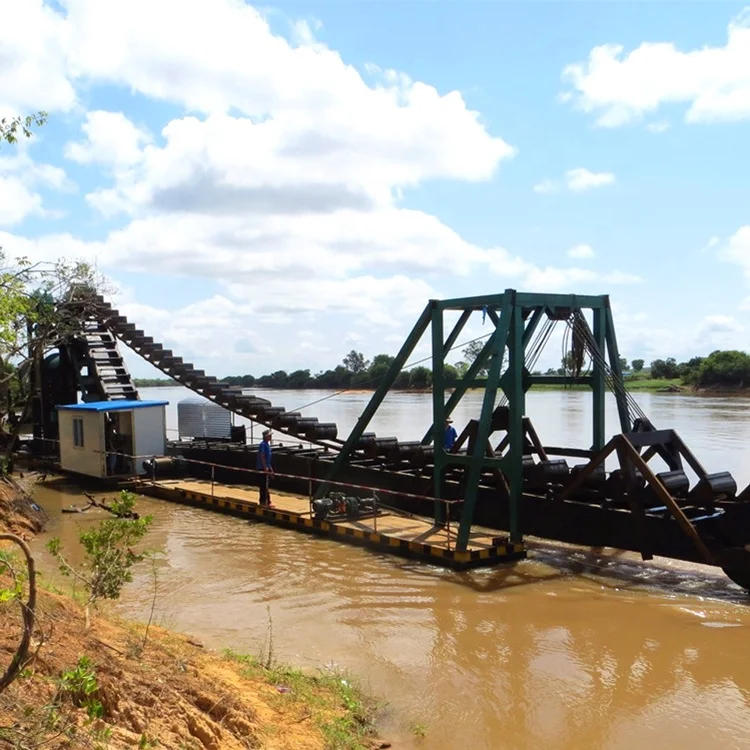 SINOLINKING Gold Dredging Ship Gold Mining Boat for Sale