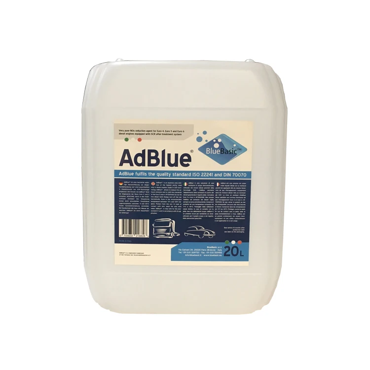 Жидкость для очистки выхлопных газов дизельных двигателей adblue iso 22241