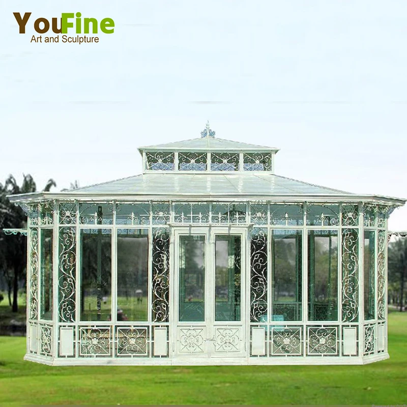 Classical Large Iron Gazebo for Garden