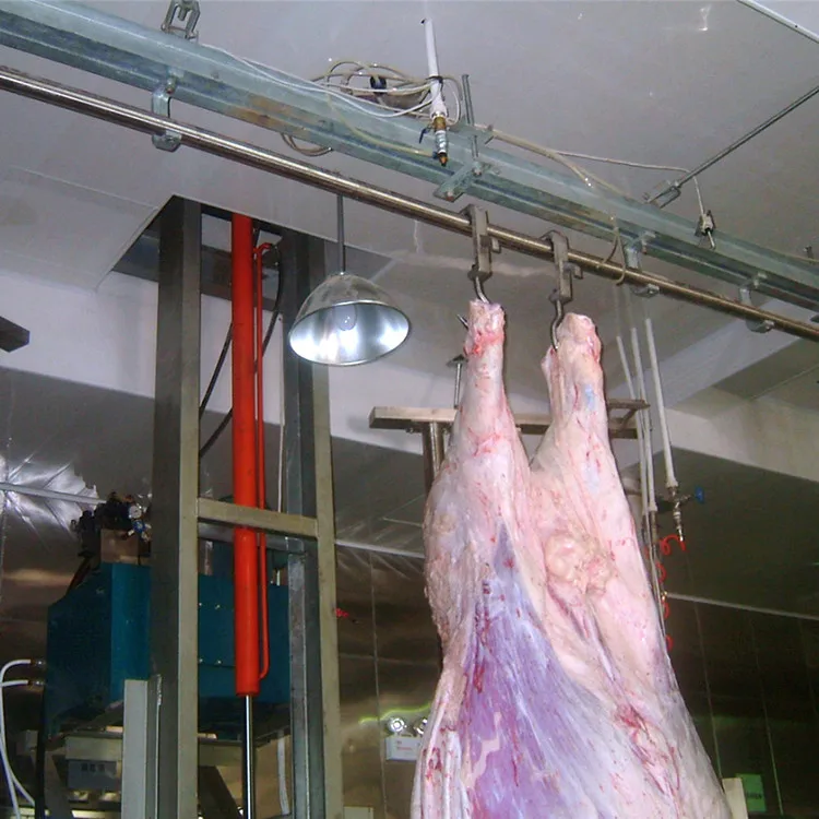Cow hide pulling hydraulic peeling machine