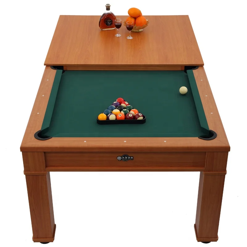 Modern Design 7ft Engineered Wood 3 In 1 Home Use Snooker Billiard Pool Dining Table For Sale