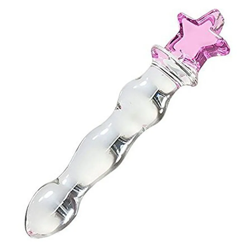 Crystal Glass Anal Plug - Prostate Massage & Body Stimulation for Couples |  Sex Toys for Men & Women - CE Certified