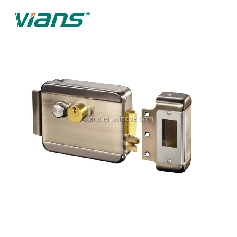 Smart Security Lock CE Standard 12V Electric Rim Door Lock