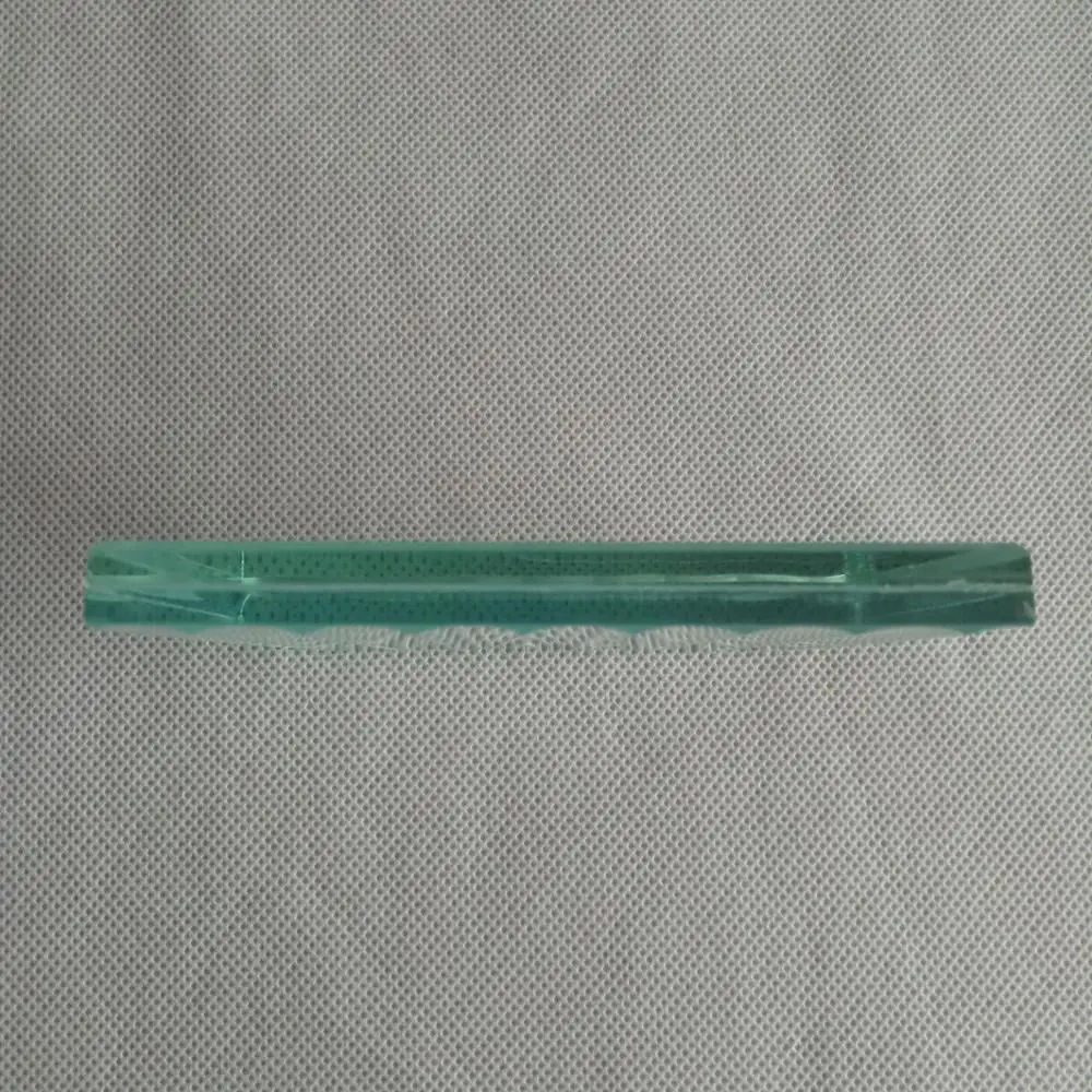 Unbreakable Fluted Glass Sheets Decorative Fluted Laminated Glass Partition