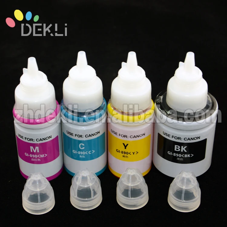 Kit X 4 Tintas Gi-190 Gi-790 Gi-890 Gi-990 Impresora Canon G1000 Precio  Prereira Colombia