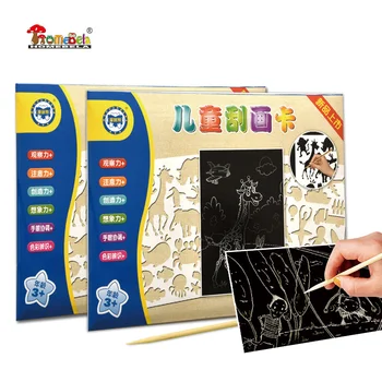 Funny Security Eco-friendly Creative Art Scratch Card With Scratch Pen