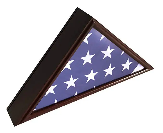 Triangle Custom Wooden Country Flag Box For Wood Craft Buy Wooden Flag Box American Flag Box Flag Box Product On Alibaba Com