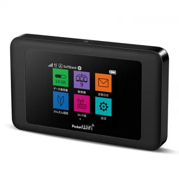 Pocket WiFi 303HW [レッド] テレビチューナー、タッチパネル搭載の「Pocket WiFi 303HW
