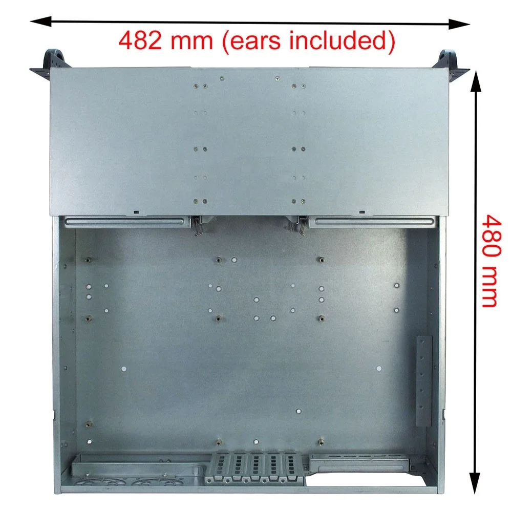 19インチPCコンピュータ産業用ラックマウントサーバーシャーシケース3U