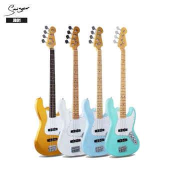 China Made Hot Sale Electric Guitar Jazz Bass Wholesale Price List
