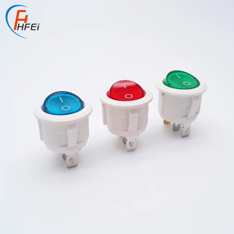 Rocker Switch T120 Round Illuminated Led Light bar Rocker Switch 12v